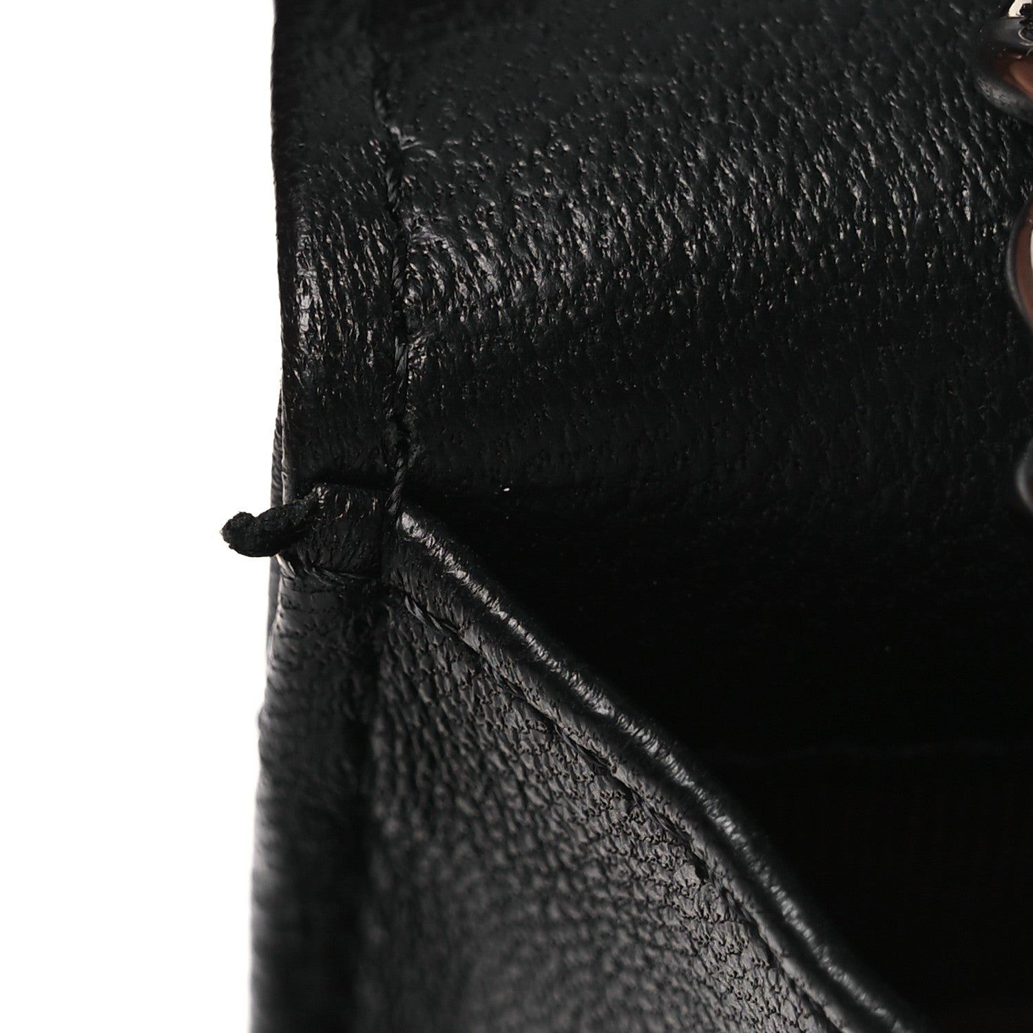 Chanel Lambskin Quilted Wallet On Chain WOC Black 21 of 22