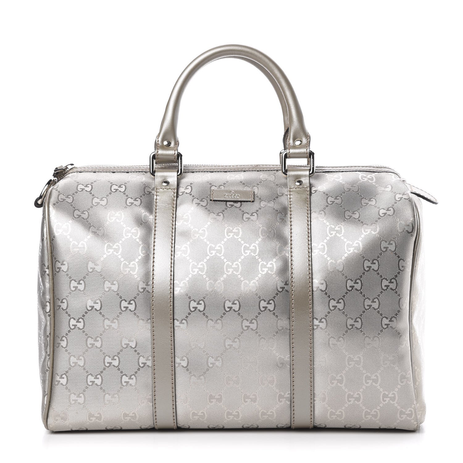 Gucci Imprime Monogram Medium Joy Boston Silver 1 of 14