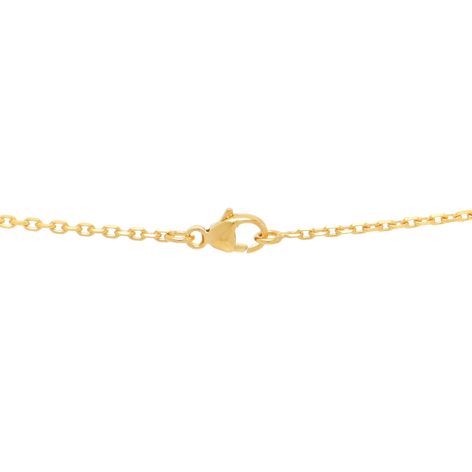 Hermes Lacquered Gold Pop H Pendant Necklace Rose Dragee 5 of 7