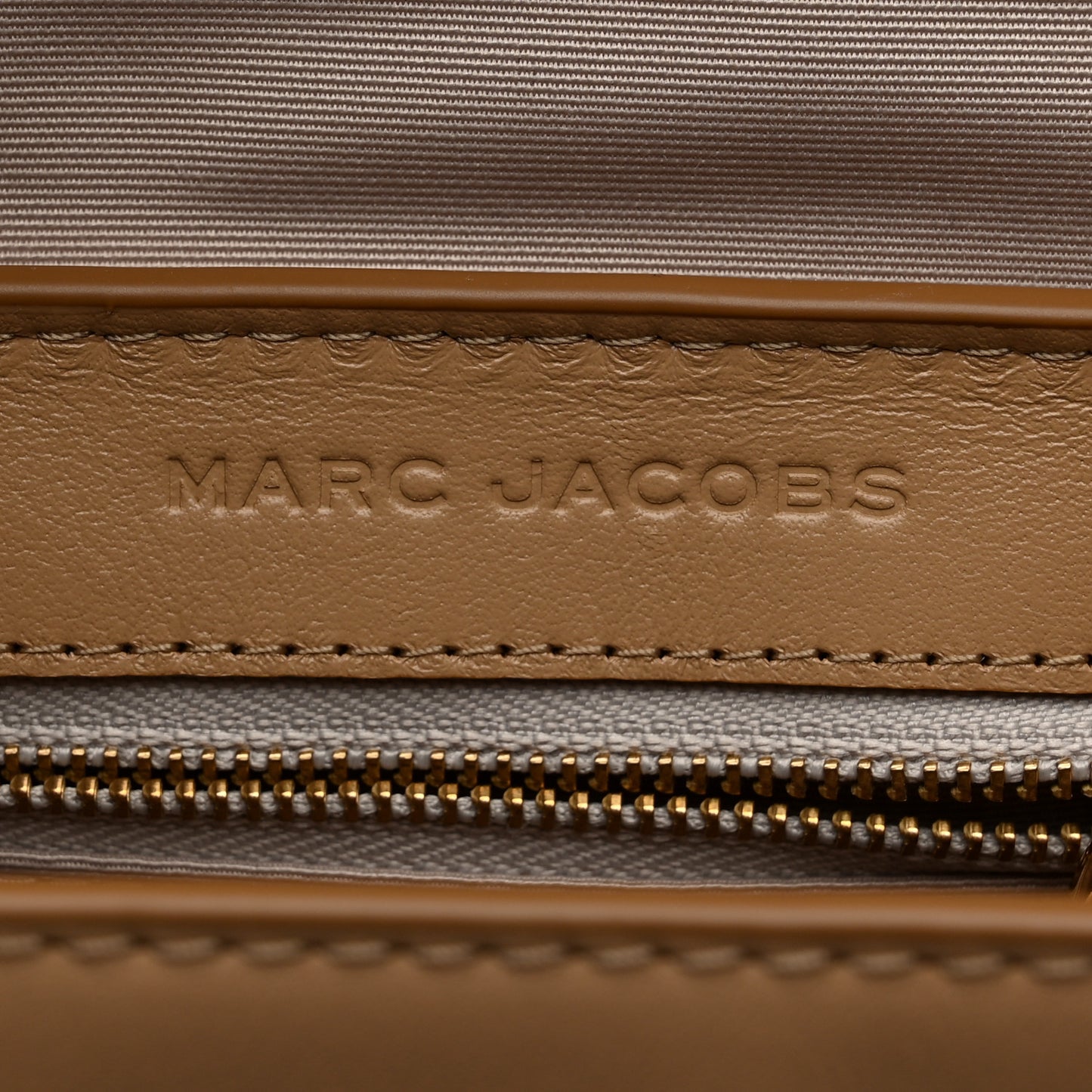 Calfskin Small The Covered J Marc Saddle Bag Tan