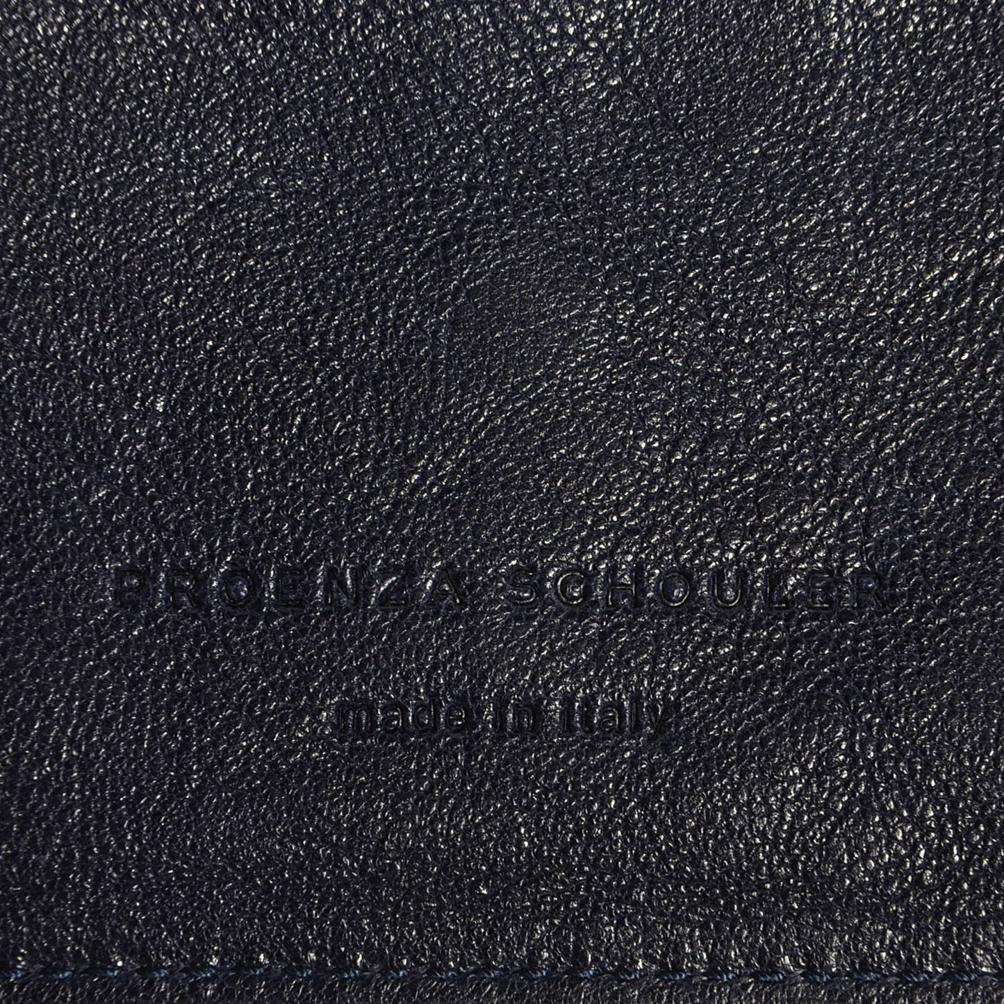 Lambskin Small Zip Case Midnight