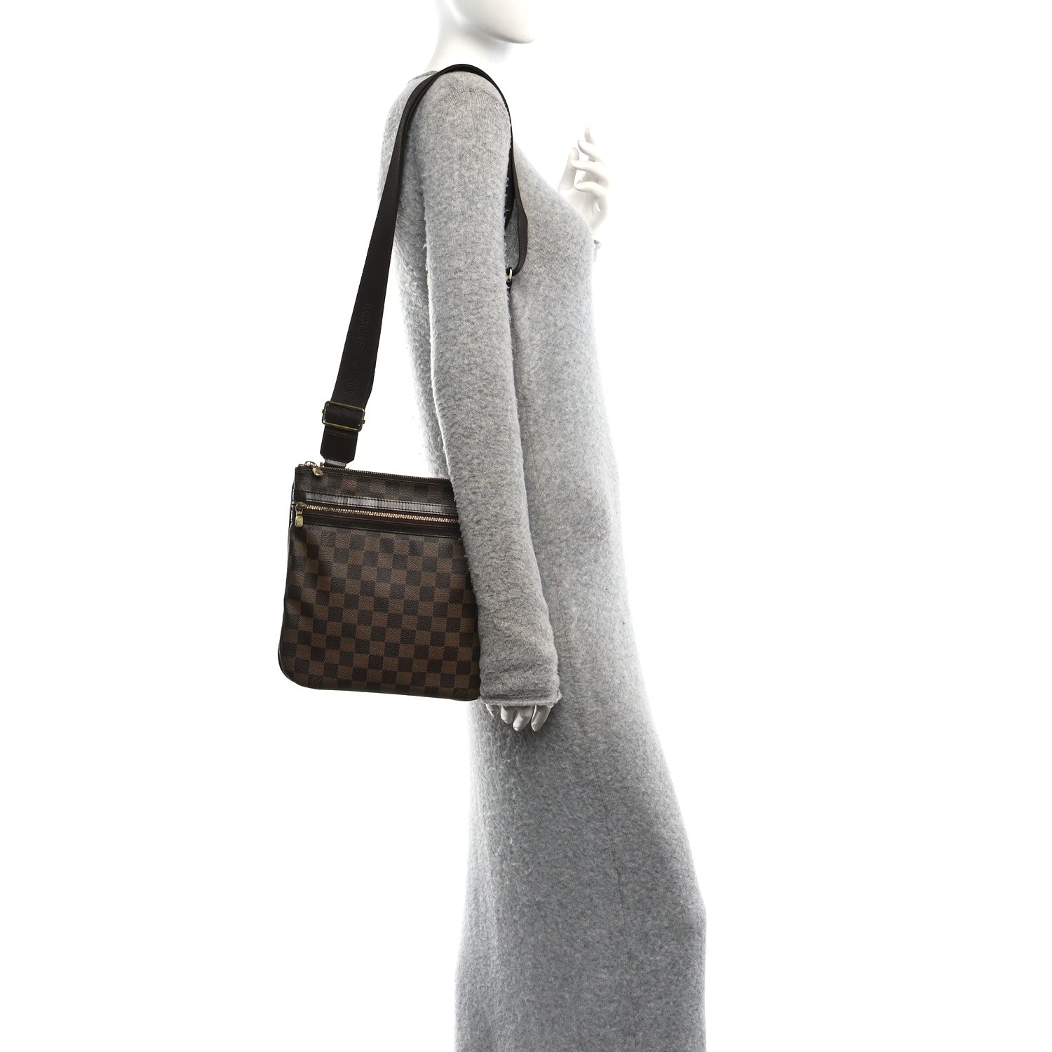 Louis Vuitton Damier Ebene Bosphore Pochette 2 of 9