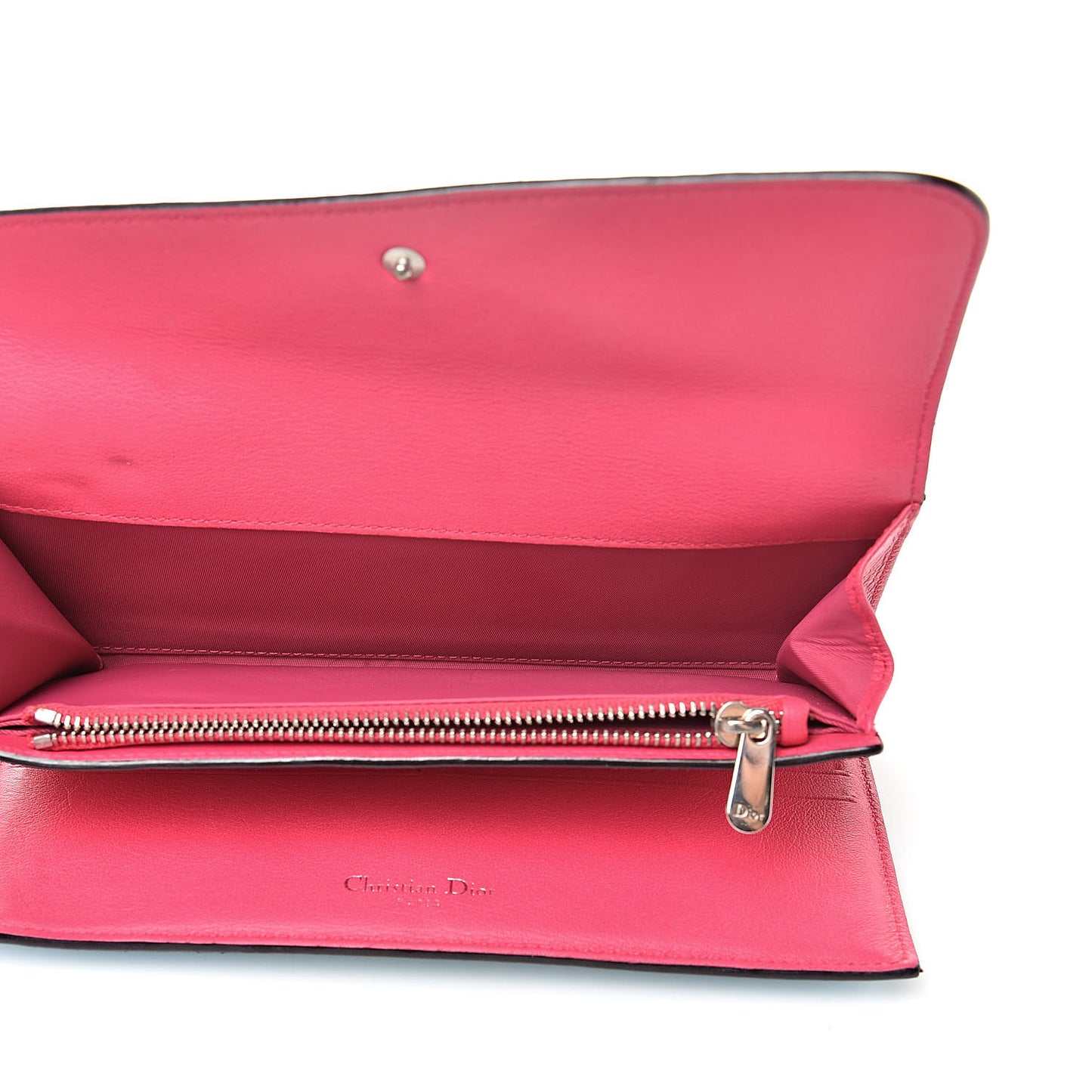Bullcalf Diorissimo Long Wallet Sky Blue Pink