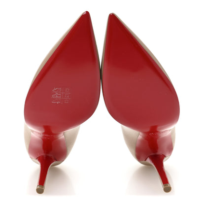 Christian Louboutin Nappa Apostrophy 100 Pumps 42 Nude 6 of 10