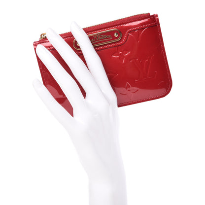 Louis Vuitton Vernis Key Pouch Pomme D'Amour 2 of 7