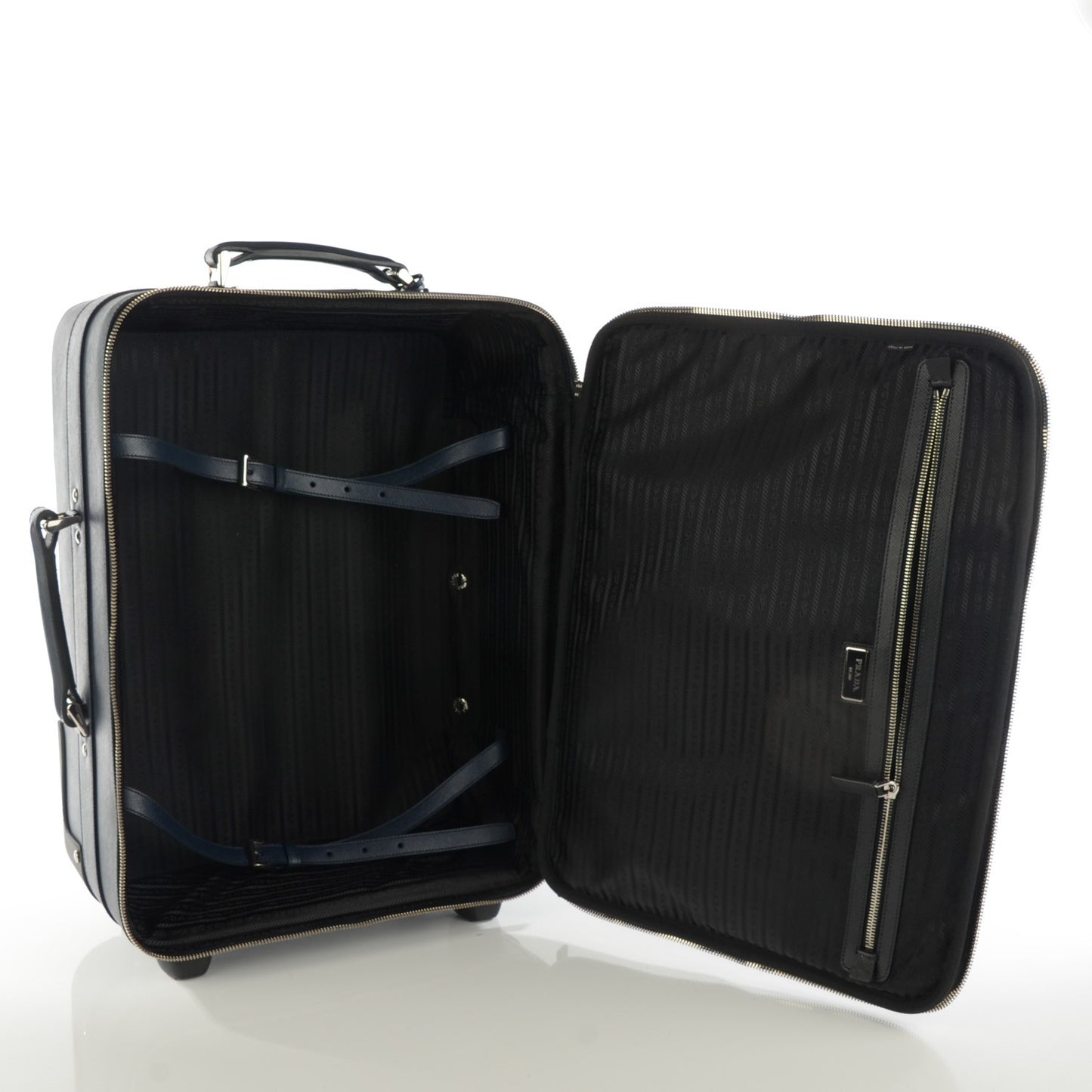 Saffiano Travel Trolley Luggage Baltico