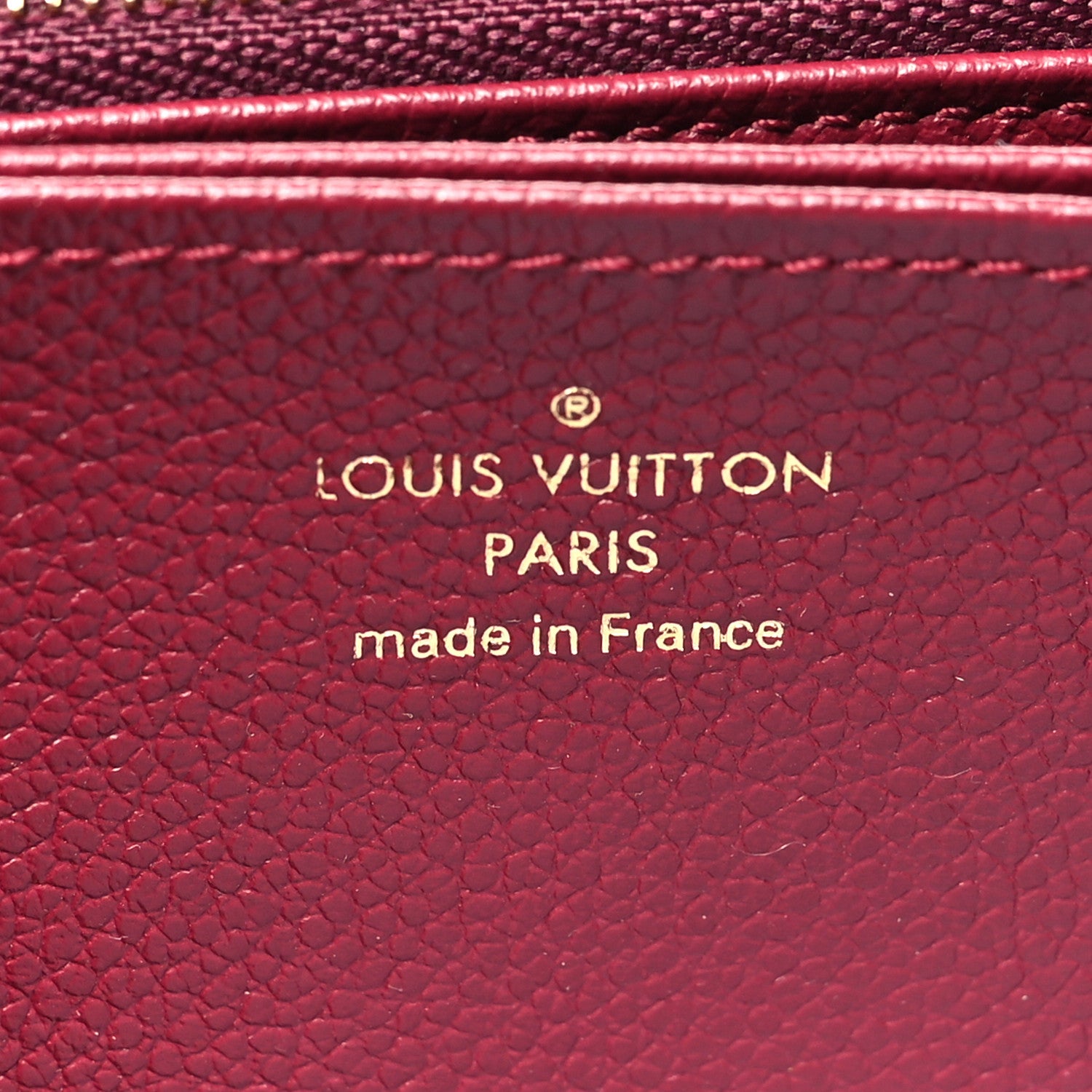 Louis Vuitton Empreinte Zippy Wallet Raisin 6 of 8