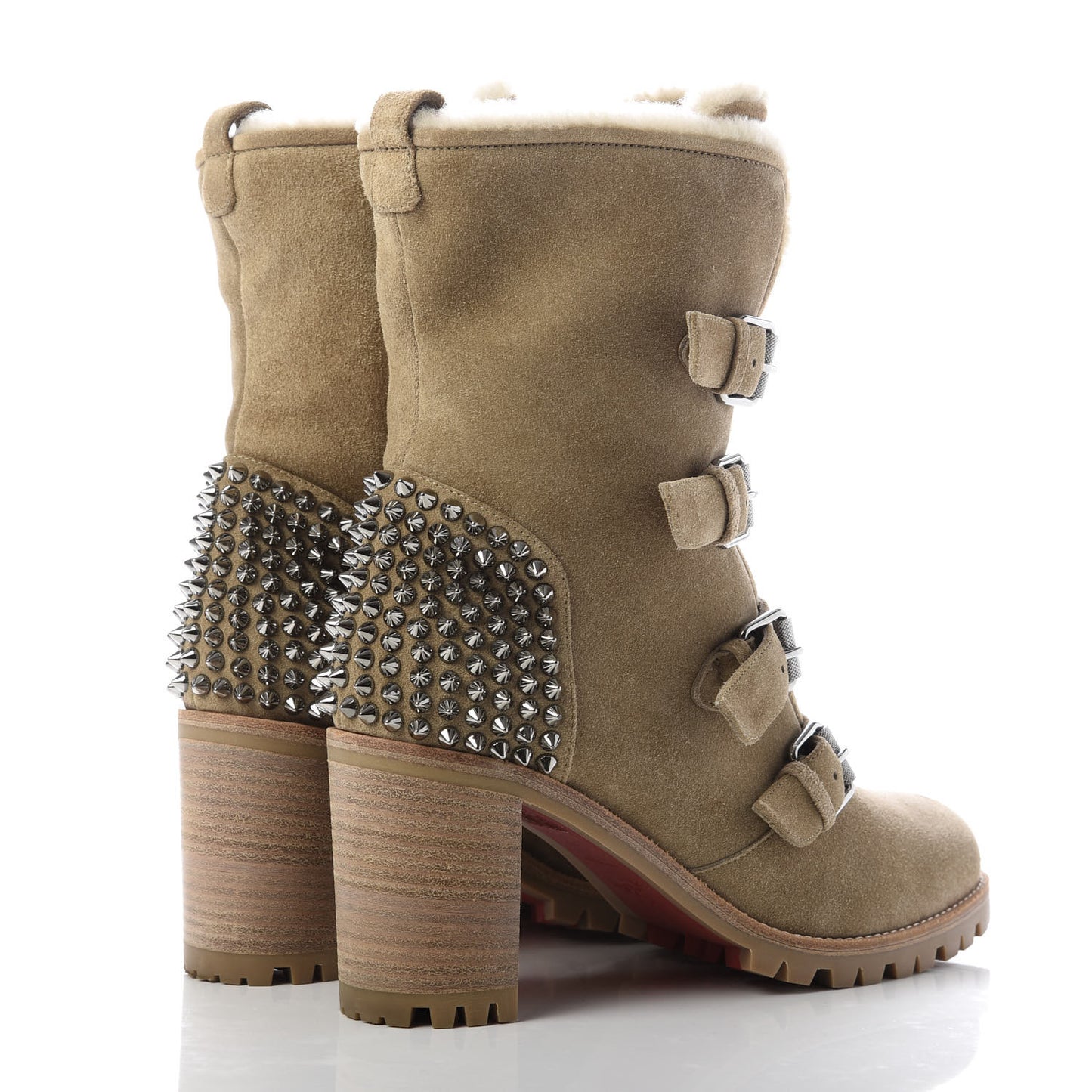Veau Velours Shearling Emir Glorymount 70 Boots 39 Camel