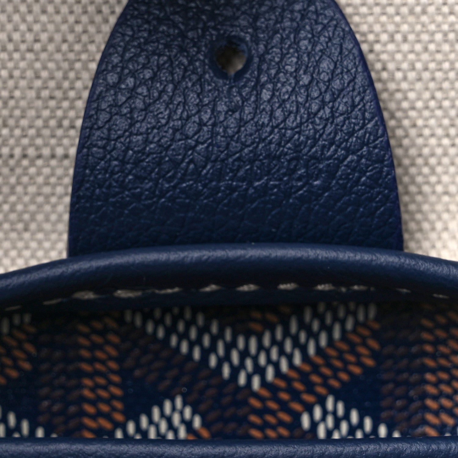 Goyard Goyardine Artois PM Navy 7 of 9