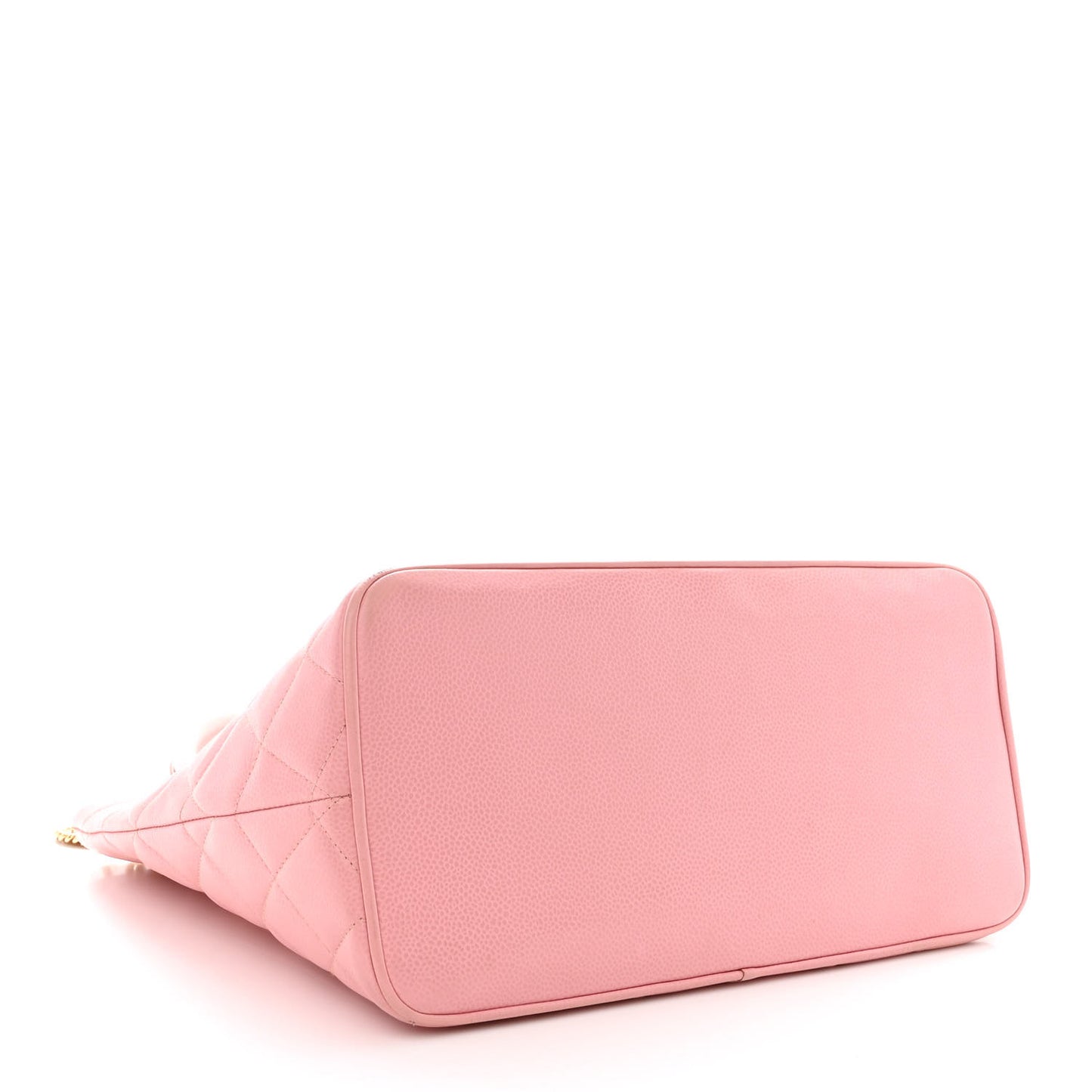 Caviar Quilted Medallion Tote Light Pink