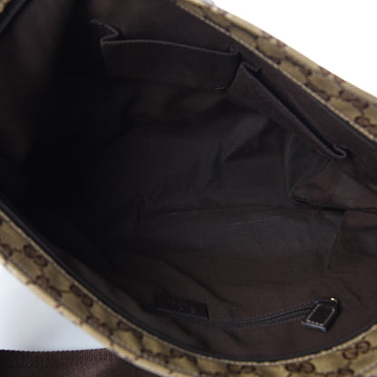 Gucci Crystal Monogram Large Flat Messenger Bag Dark Brown 5 of 7