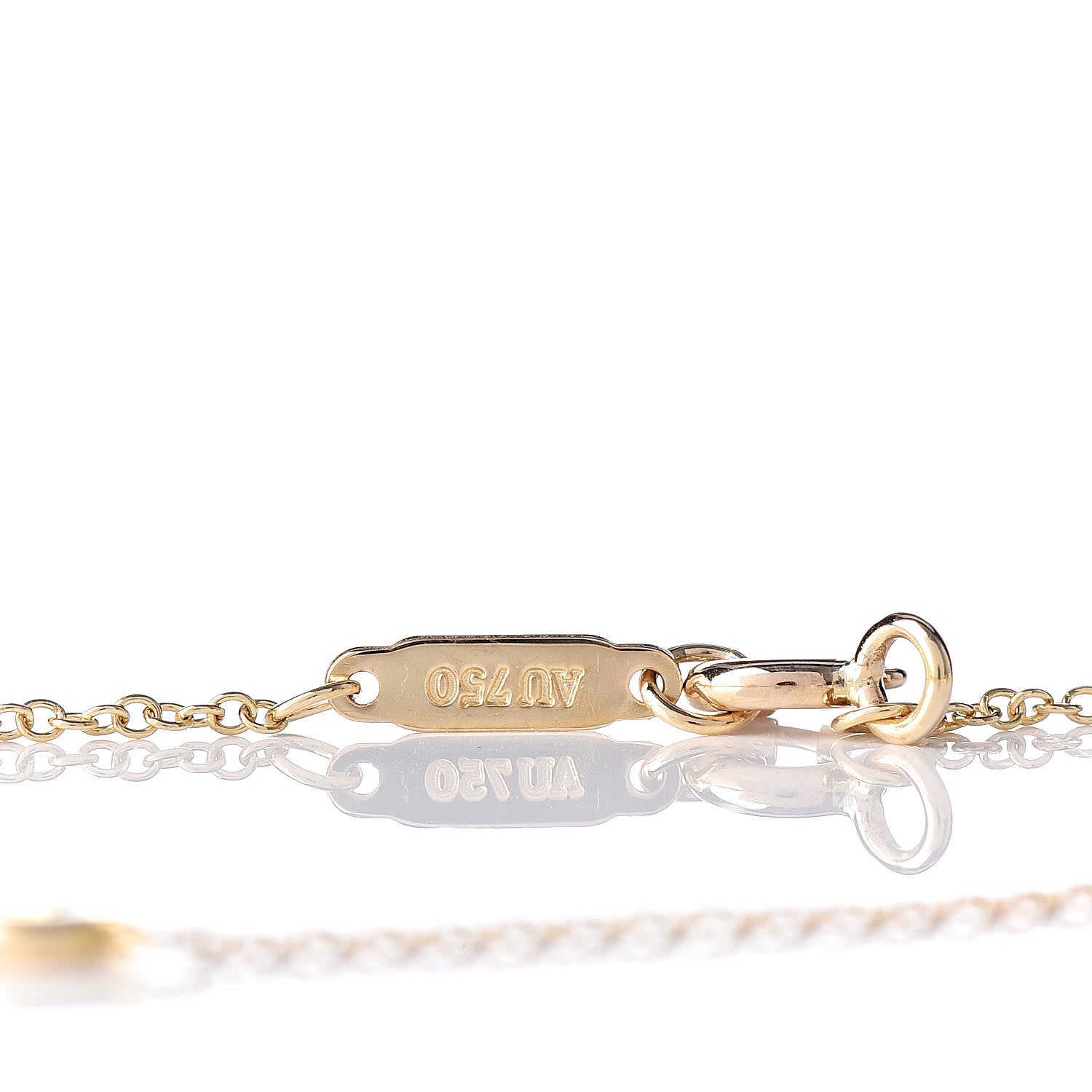Tiffany 18K Yellow Gold Infinity Endless Bracelet 5 of 5