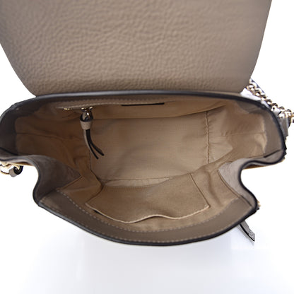 Chloe Suede Calfskin Small Faye Backpack Motty Grey 5 of 9