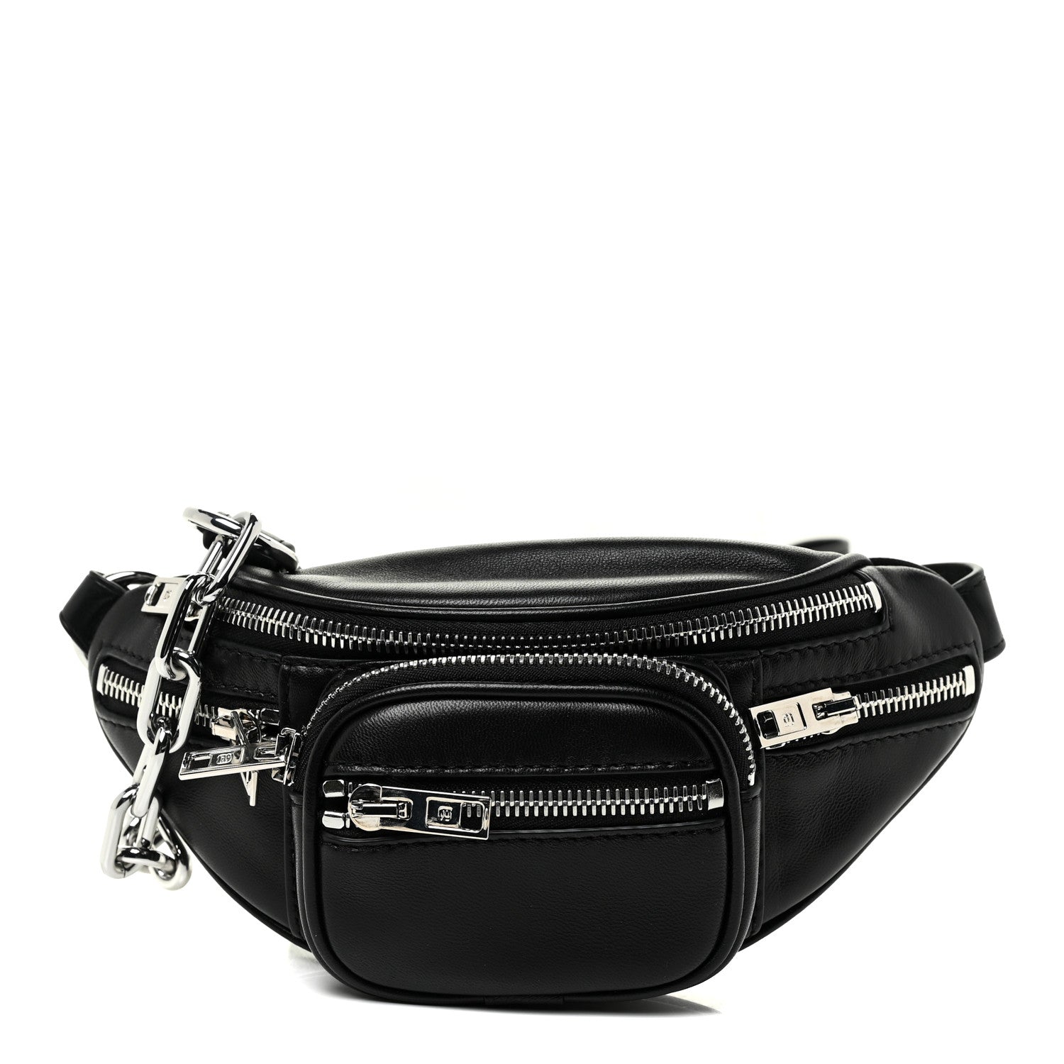 Alexander Wang Lambskin Mini Attica Belt Bag Black 1 of 10