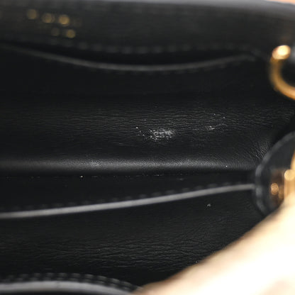 Louis Vuitton Taurillon Snakeskin Mini Capucines Black 6 of 13