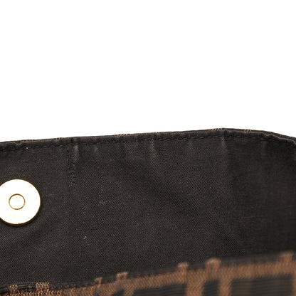 Fendi Zucca Vitello Artic Small Hobo Tobacco Castagna 19 of 22