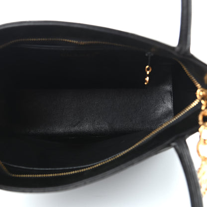 Chanel Lambskin Quilted Medallion Tote Black 5 of 11