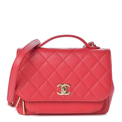 Chanel Caviar Quilted Medium Business Affinity Flap Red 1 of 11