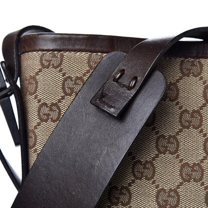 Gucci Monogram Bucket Bag Brown 14 of 15