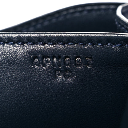 Hermes Shiny Alligator Lizard Constance 18 Bleu Marine Ombre 7 of 13