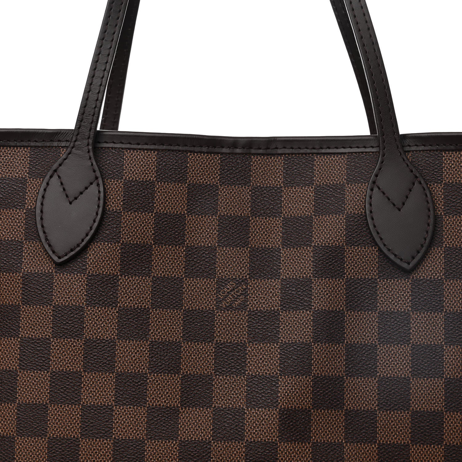 Louis Vuitton Damier Ebene Neo Neverfull MM Rose Ballerine 8 of 12