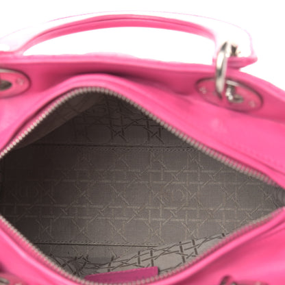 Christian Dior Lambskin Cannage Medium Lady Dior Pink 8 of 15