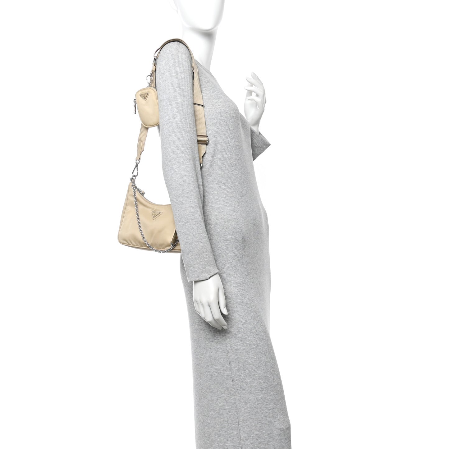 Nylon Re-Edition 2005 Shoulder Bag Deserto