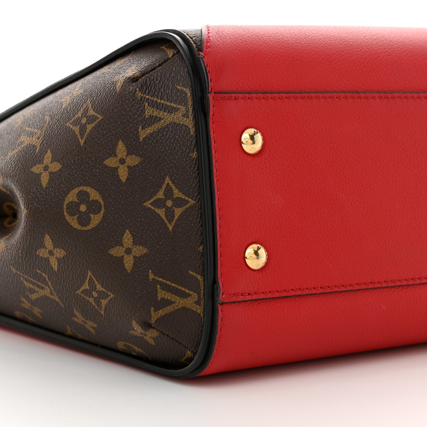 Calfskin Monogram Kimono Tote Cherry