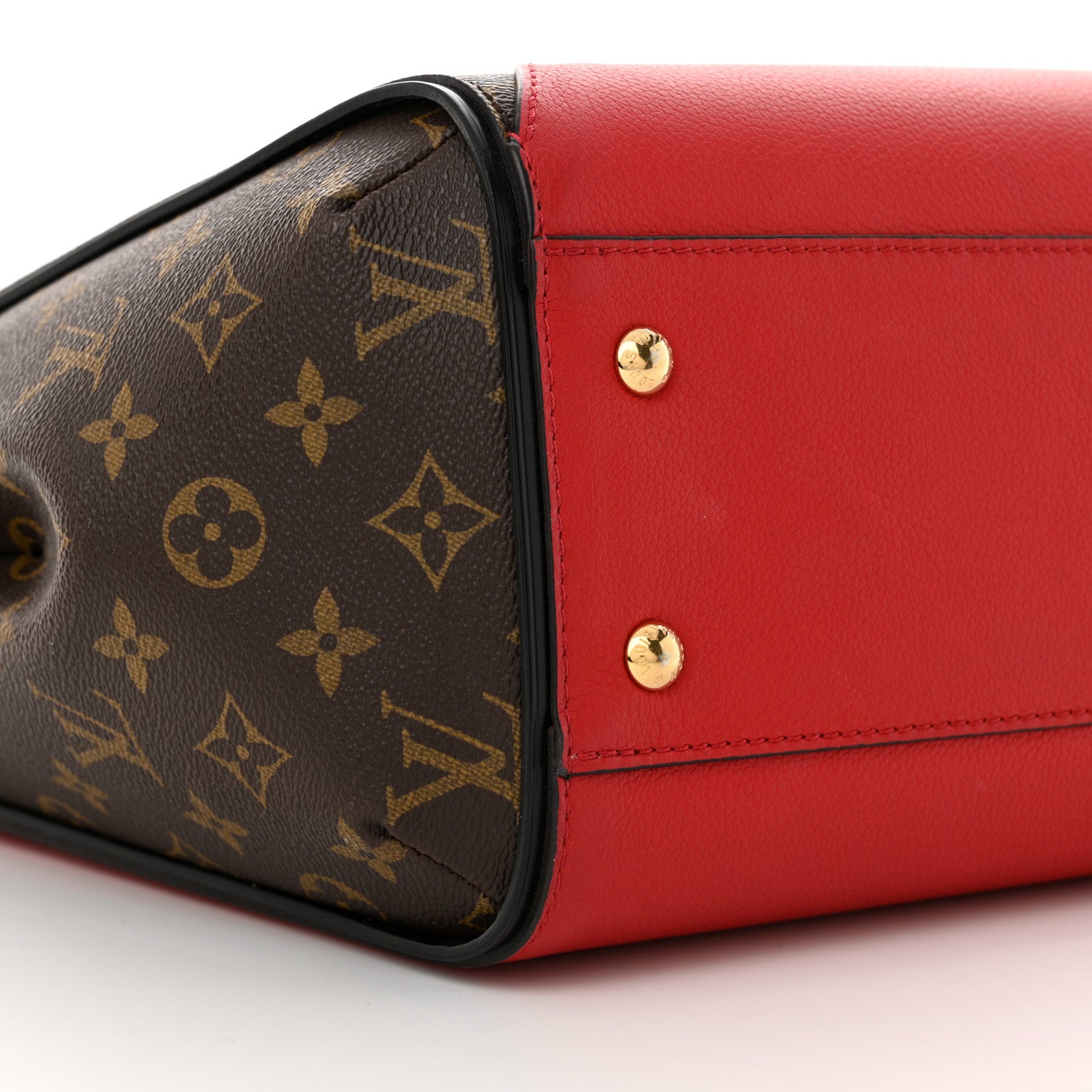 Louis Vuitton Calfskin Monogram Kimono Tote Cherry 8 of 10