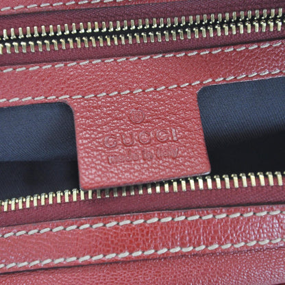 Gucci Leather Capri Small Bowler Red 9 of 11