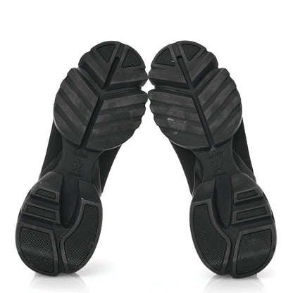 Christian Dior Neoprene Rubber Womens D-Connect Sneakers 37.5 Black 5 of 8