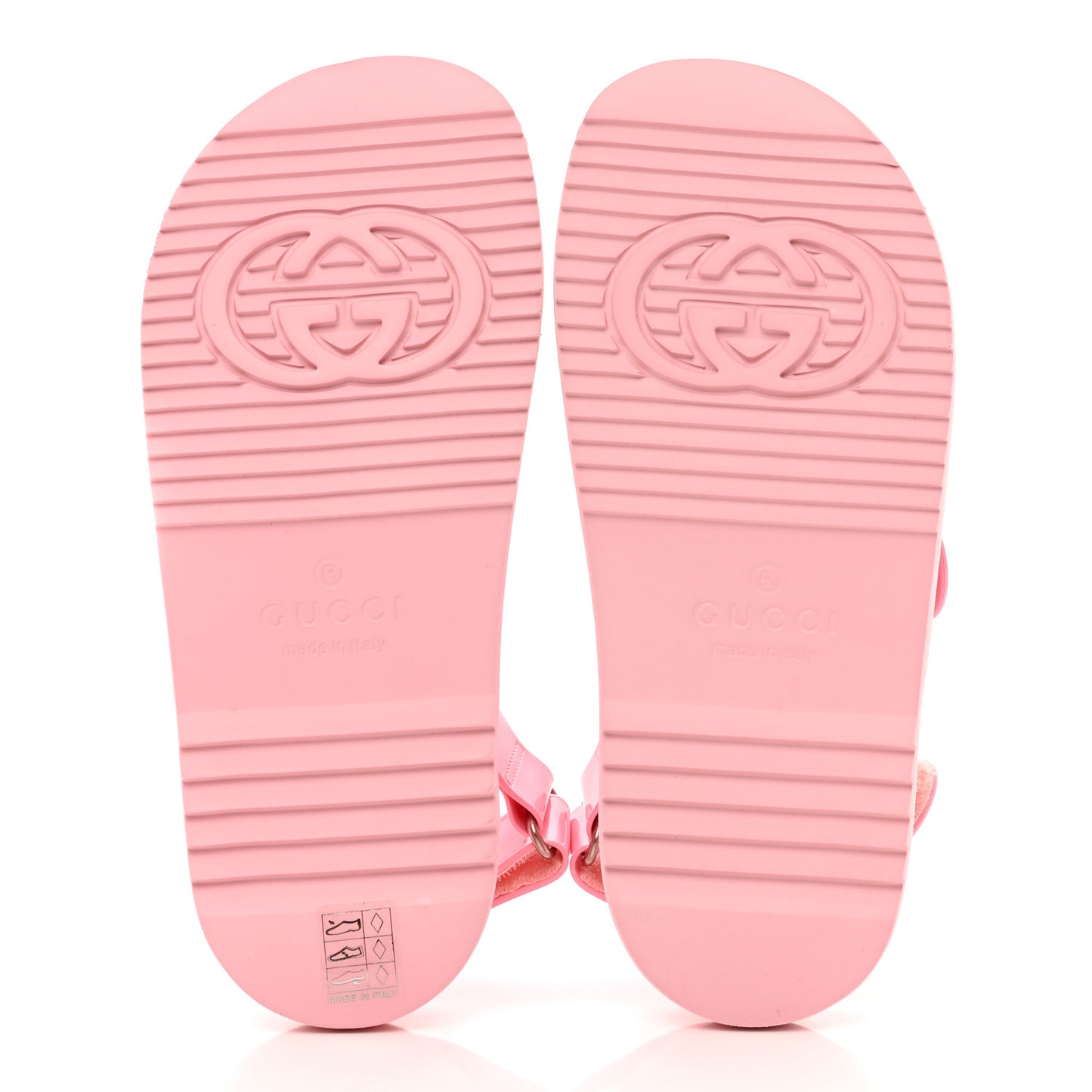 Rubber Mini Double G Womens Isla Dad Sandals 36 Wild Rose