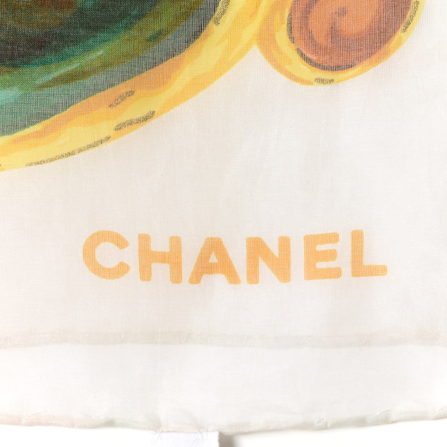 Silk Jewels Printed Scarf Multicolor
