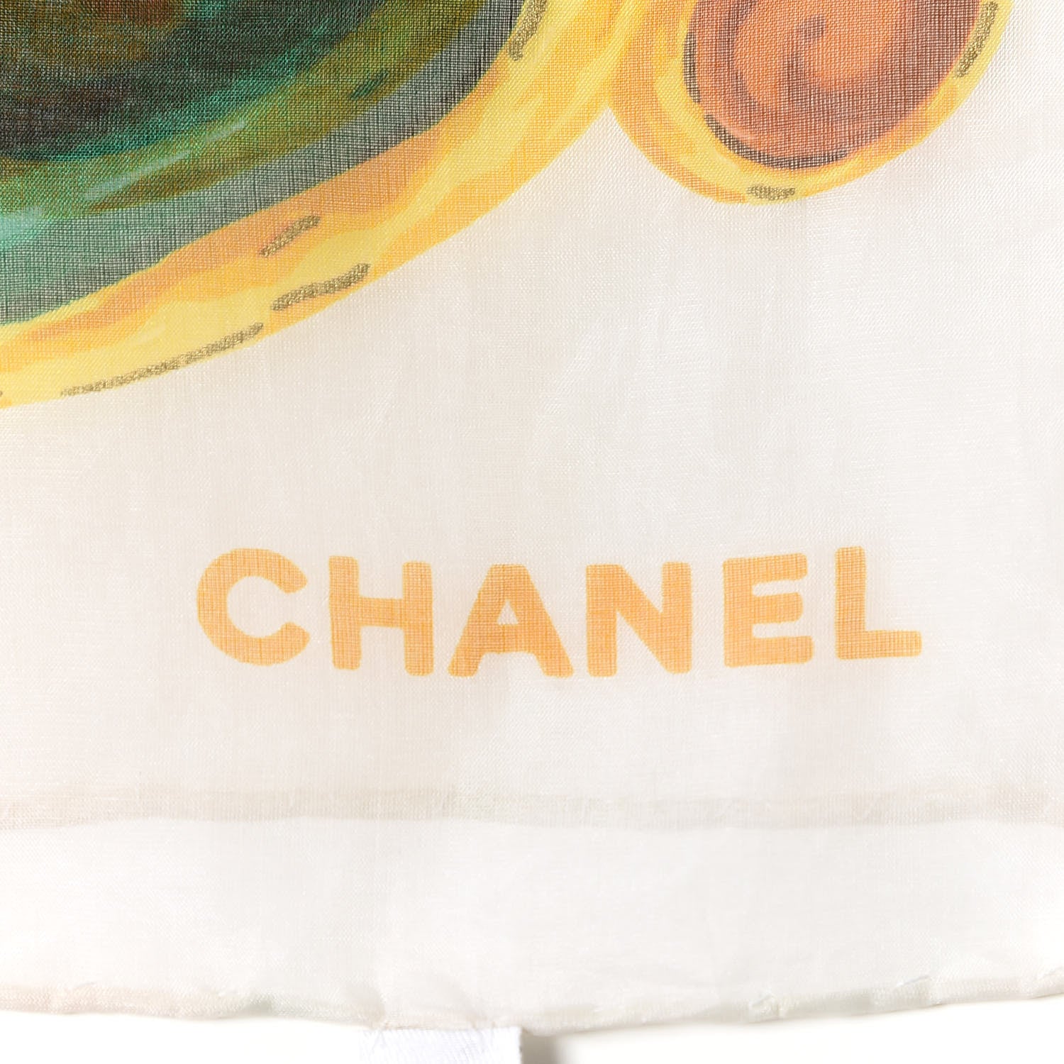 Chanel Silk Jewels Printed Scarf Multicolor 4 of 5