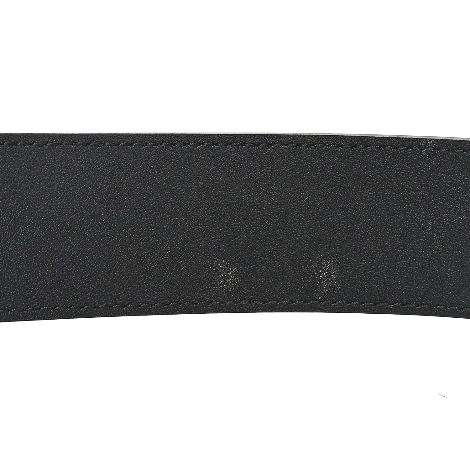 Gucci X ADIDAS Textured Dollar Calfskin Double G 40mm Belt 75 30 Black 7 of 7