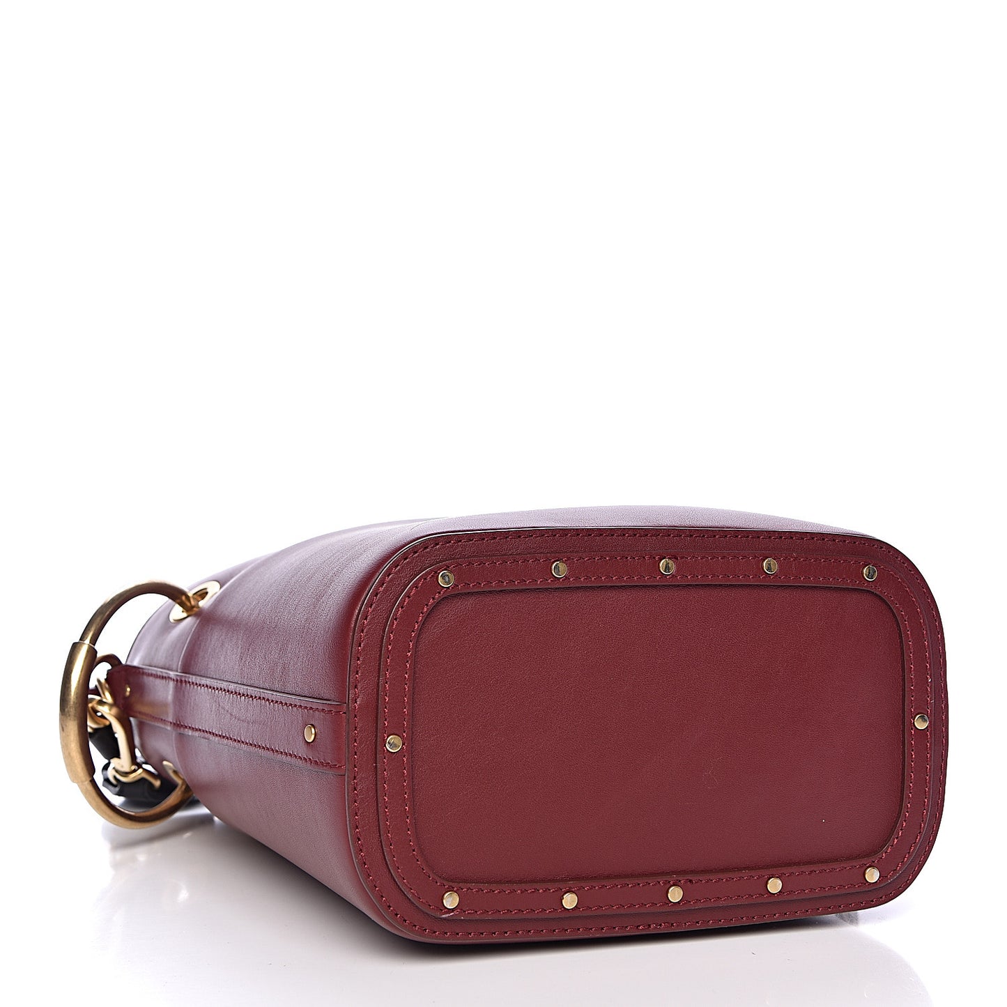 Smooth Calfskin Small Roy Bucket Bag Plum Purple