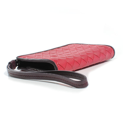 Bottega Veneta Nappa Intrecciato Coin Purse Fuchsia 4 of 9