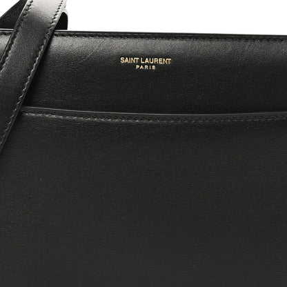 Saint Laurent Calfskin Reverse Satchel Black 8 of 10