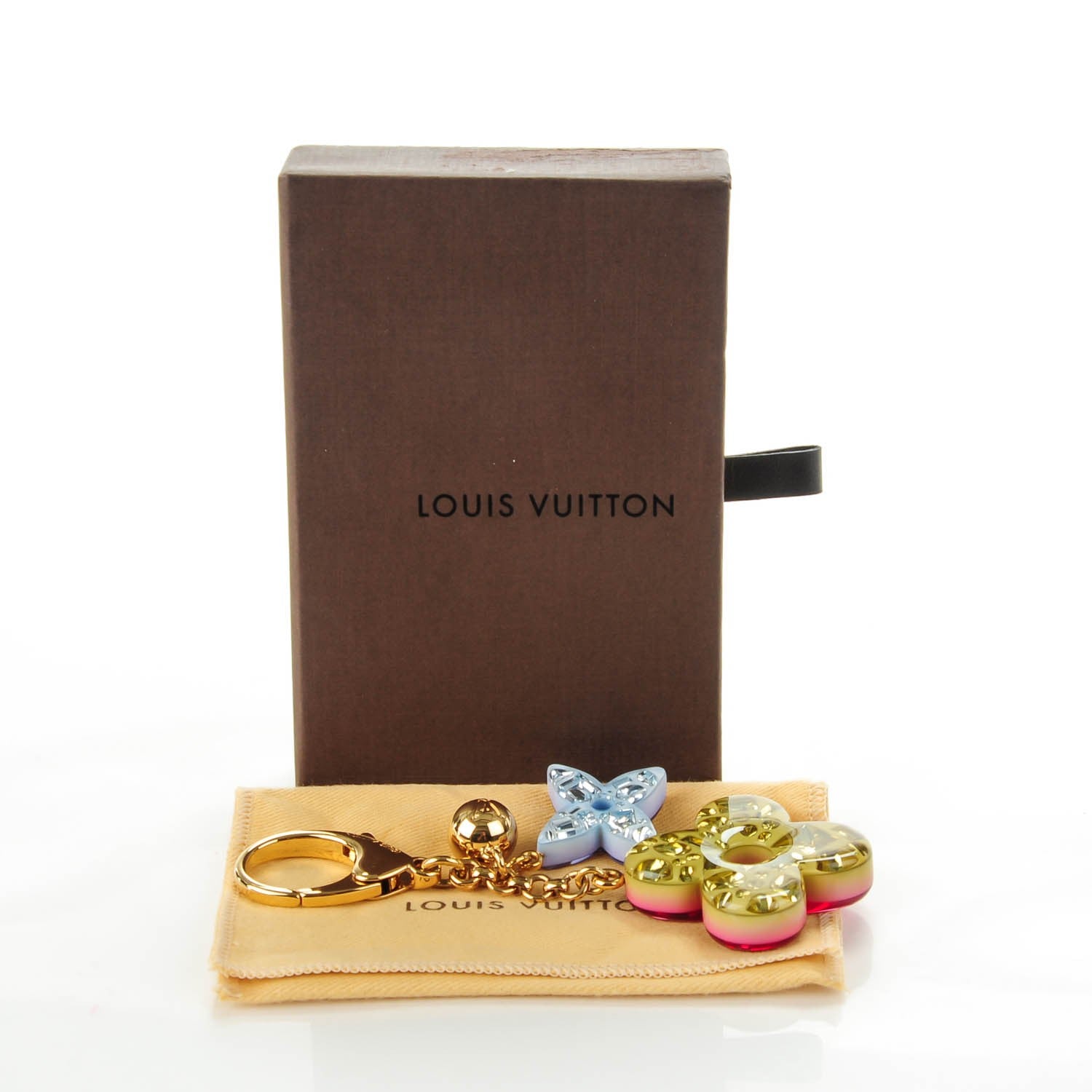 Louis Vuitton Resin Strass Glam Flower Bag Charm 5 of 5