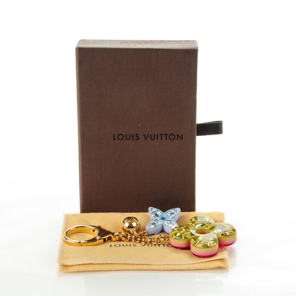 Louis Vuitton Resin Strass Glam Flower Bag Charm 5 of 5