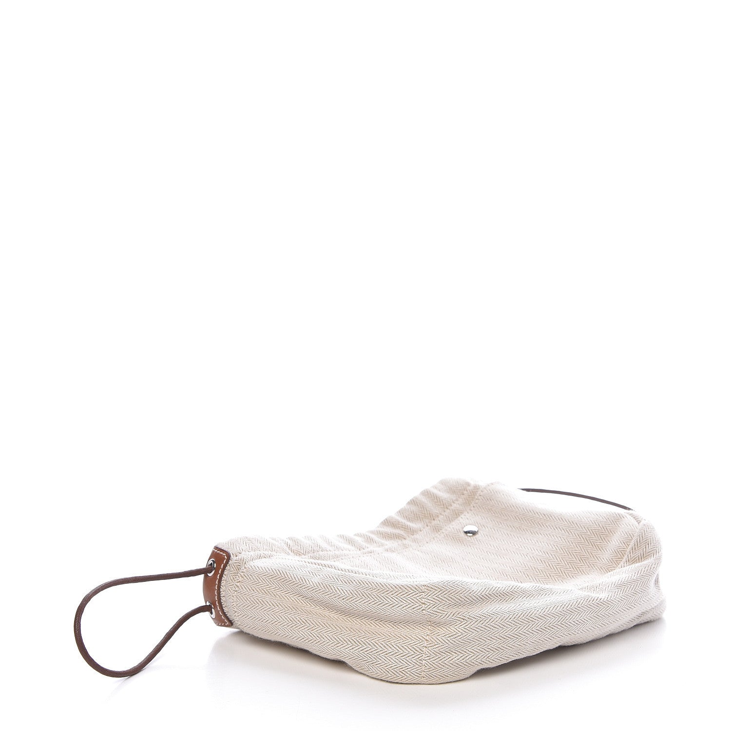 Hermes Canvas Barenia Fourbi 20 PM Pouch Naturel Fauve 4 of 8