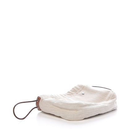 Hermes Canvas Barenia Fourbi 20 PM Pouch Naturel Fauve 4 of 8