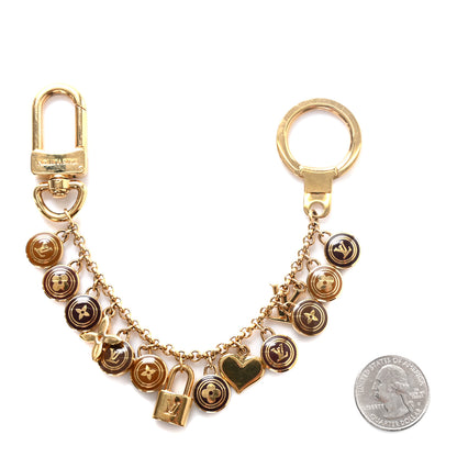 Louis Vuitton Pastilles Key Chain Bag Charm Brown 2 of 4