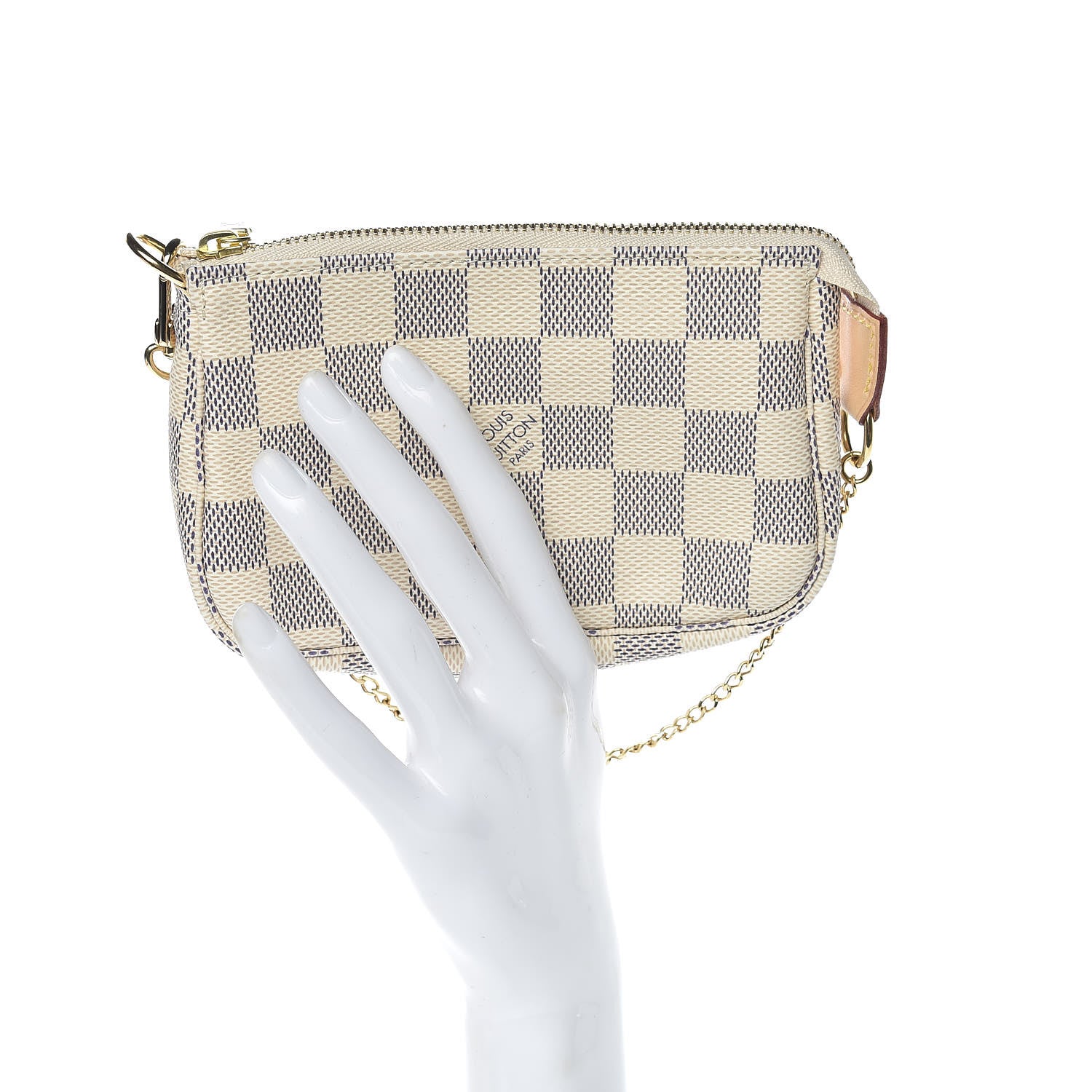 Louis Vuitton Damier Azur Mini Pochette Accessories 2 of 8