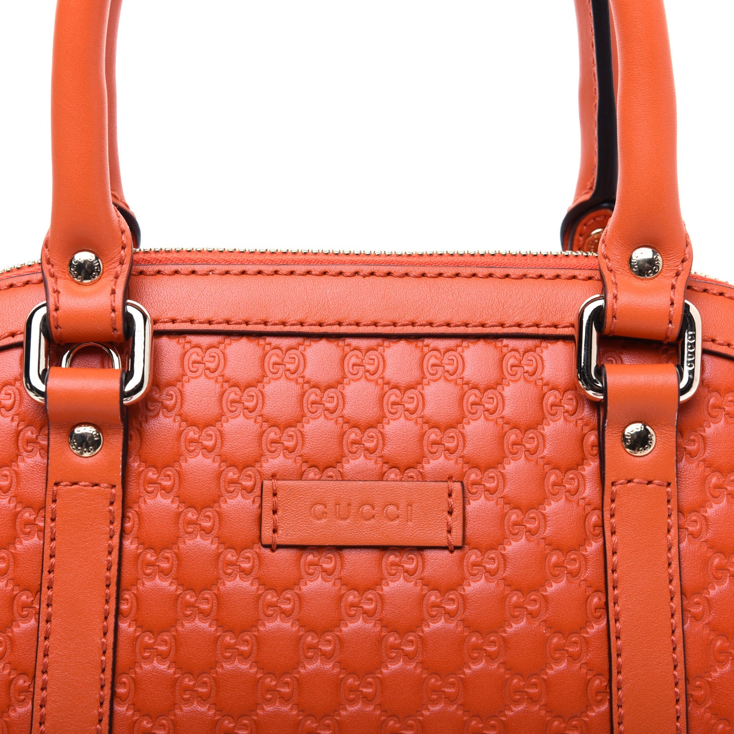 Microguccissima Mini Dome Bag Sun Orange