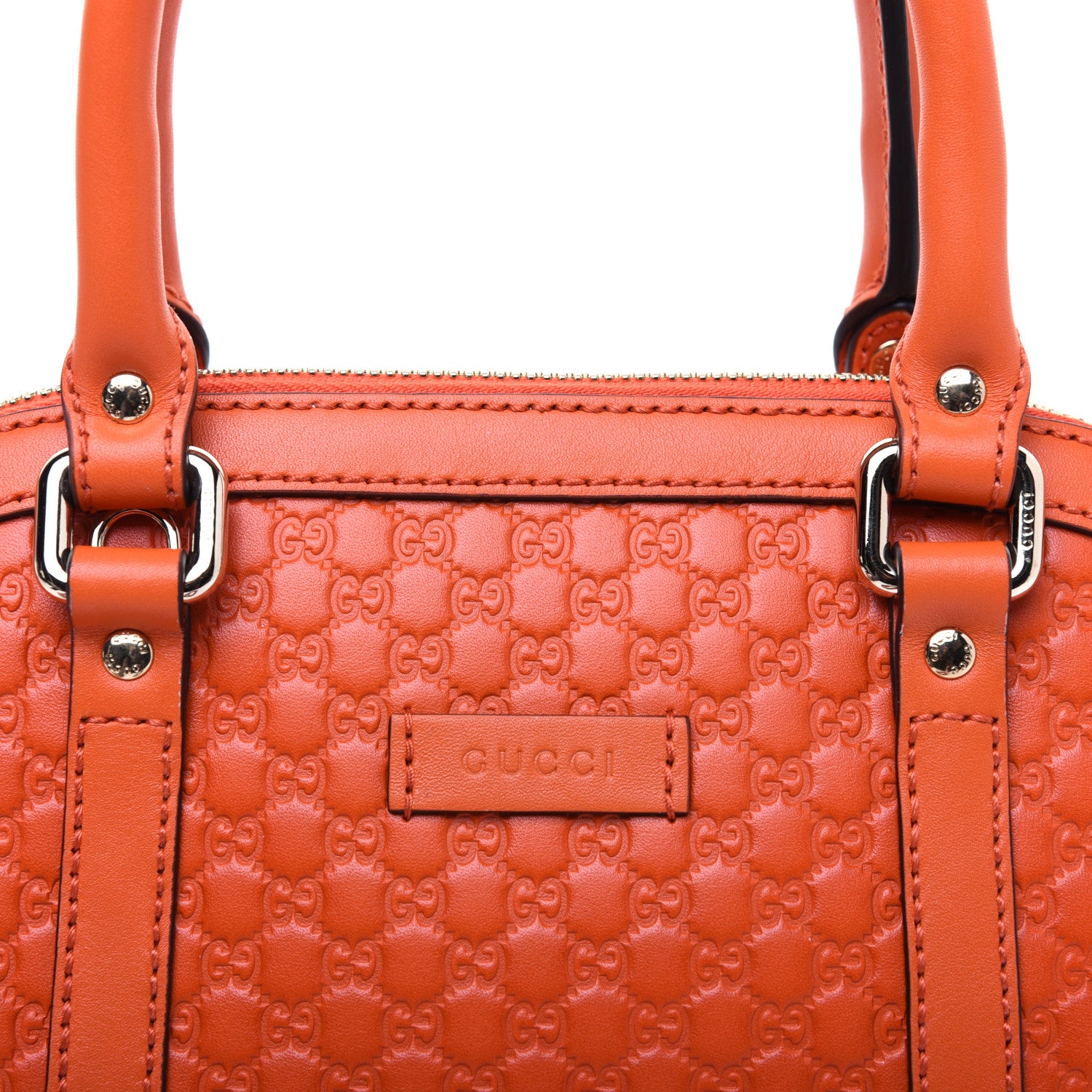 Gucci Microguccissima Mini Dome Bag Sun Orange 11 of 18