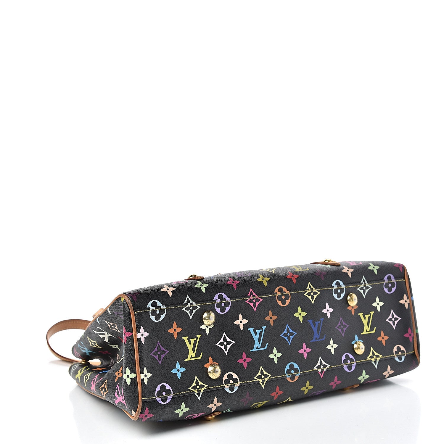 Louis Vuitton Monogram Multicolor Aurelia MM Black 4 of 21