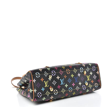 Louis Vuitton Monogram Multicolor Aurelia MM Black 4 of 21