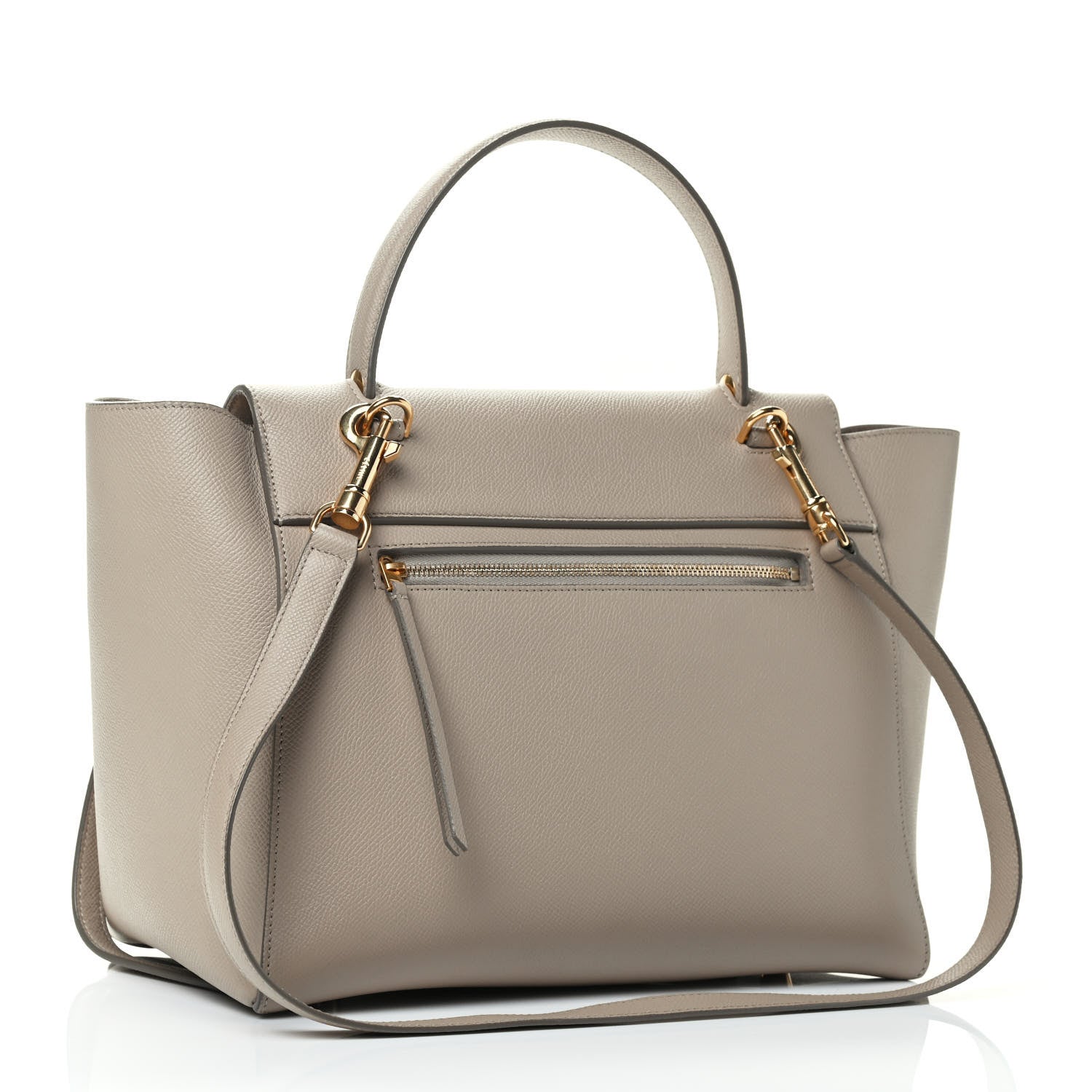 Celine Grained Calfskin Mini Belt Bag Light Taupe 2 of 5