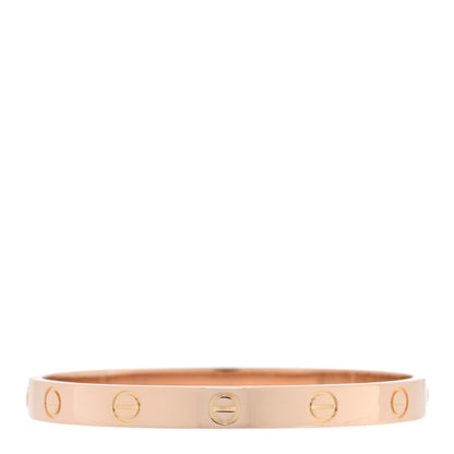 Cartier 18K Pink Gold LOVE Bracelet 16 2 of 6